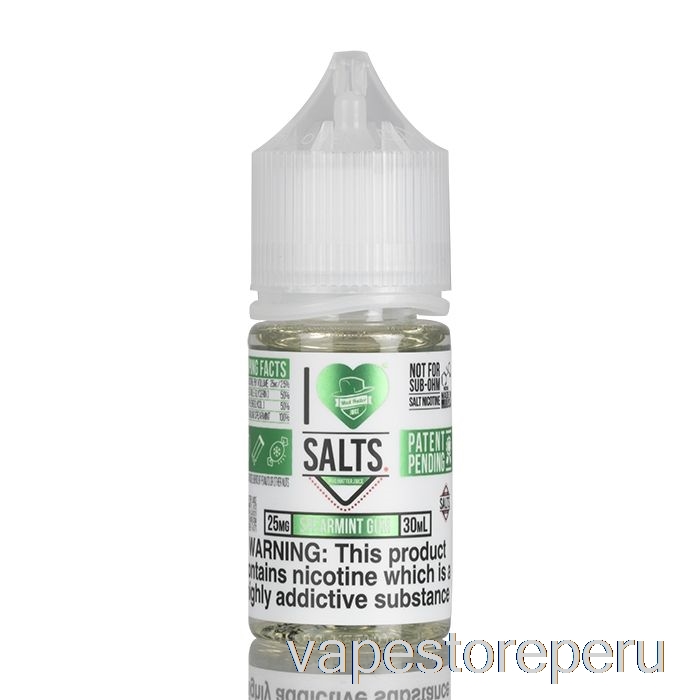 Chicle De Menta Verde Para Vape Smoke - Me Encantan Las Sales - 30ml 50mg